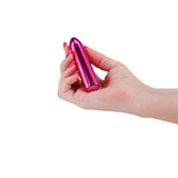 Chroma Petite Bullet - Pink - Metallic Pink 8.7 cm USB Rechargeable Bullet - Image 2