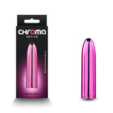 Chroma Petite Bullet - Pink - Metallic Pink 8.7 cm USB Rechargeable Bullet - Image 1