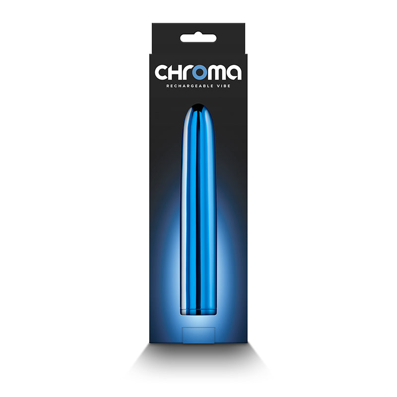 Chroma - Metallic 17 cm USB Rechargeable Vibrator