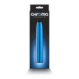 Chroma - Blue - Metallic Blue 17 cm USB Rechargeable Vibrator - Image 5