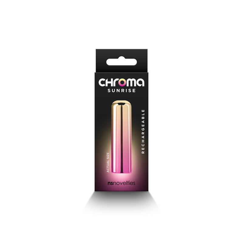 Chroma Sunrise - Small - Metallic Pink/Gold 6.8 cm Bullet