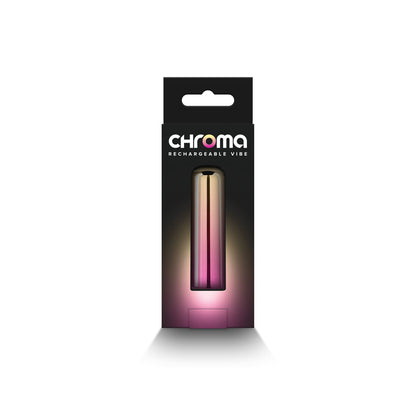 Chroma Sunrise - Small - Metallic Pink/Gold 6.8 cm Bullet
