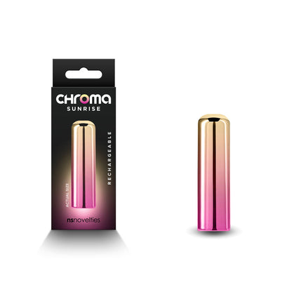 Chroma Sunrise - Small - Metallic Pink/Gold 6.8 cm Bullet