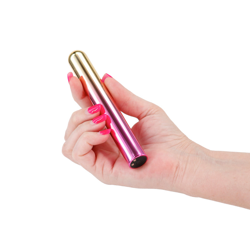 Chroma Sunrise - Large - Metallic Pink/Gold 13.8 cm Vibrator