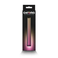 Chroma Sunrise - Large - Metallic Pink/Gold 13.8 cm USB Rechargeable Vibrator