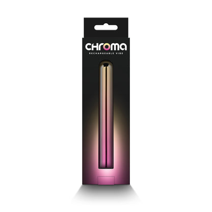 Chroma Sunrise - Large - Metallic Pink/Gold 13.8 cm Vibrator