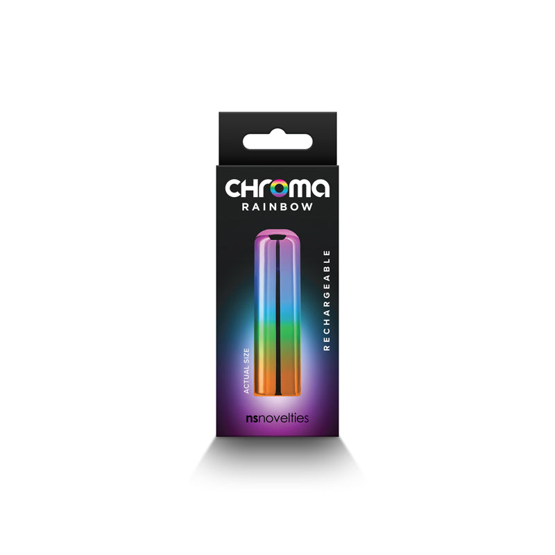 Chroma Rainbow - Small - Metallic Rainbow 6.8 cm Bullet
