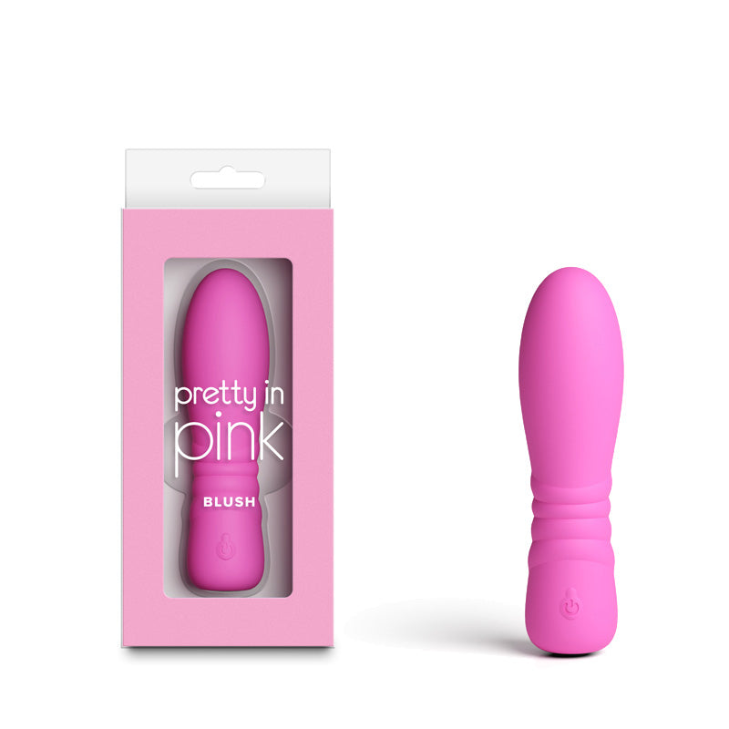 Pretty in Pink Blush - Pink - Pink 13 cm USB Rechargeable Vibrator