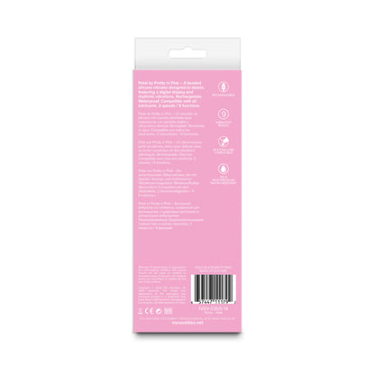 Pretty in Pink Petal - Pink 15.5 cm USB Rechargeable Vibrator