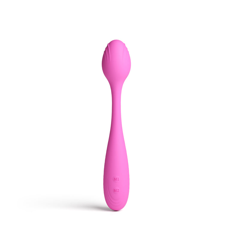 Pretty in Pink Rose - Pink 19.4 cm USB Rechargeable Vibrator