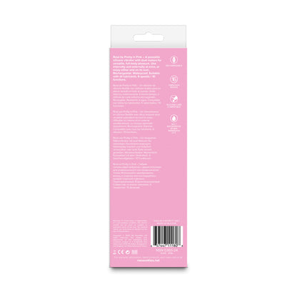 Pretty in Pink Rose - Pink 19.4 cm USB Rechargeable Vibrator