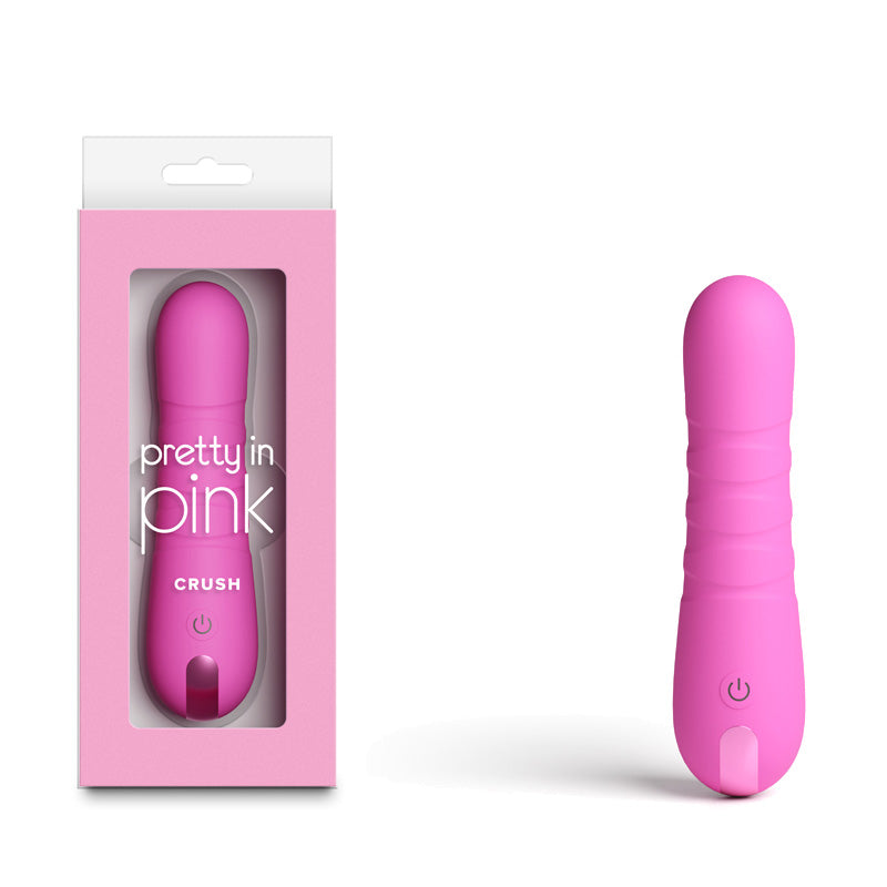 Pretty in Pink Crush - Pink 14.3 cm USB Rechargeable Vibrator
