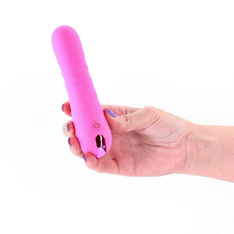 Pretty in Pink Crush - Pink 14.3 cm USB Rechargeable Vibrator