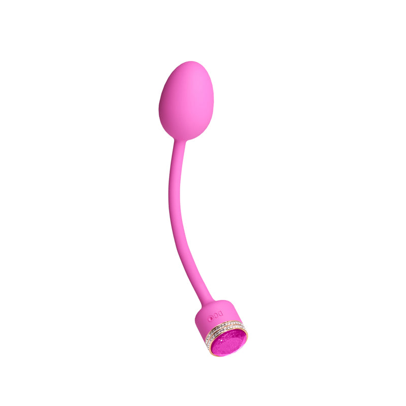 Pretty in Pink Sugar - Pink 21 cm USB Rechargeable Flexible Vibrator