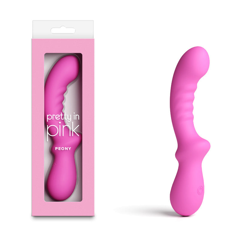 Pretty in Pink Peony - Pink 19.8 cm USB Rechargeable Vibrator