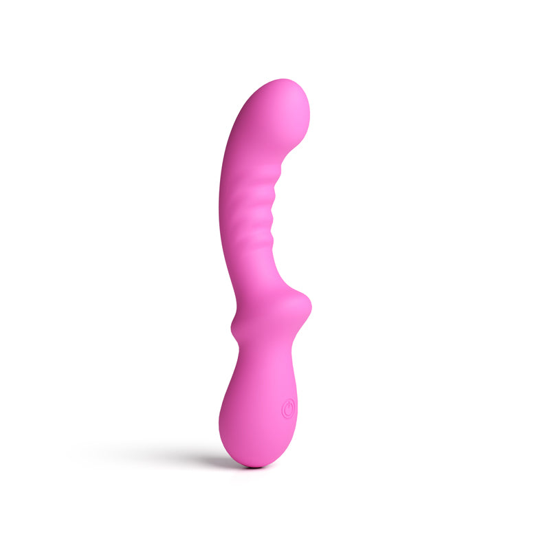 Pretty in Pink Peony - Pink 19.8 cm USB Rechargeable Vibrator