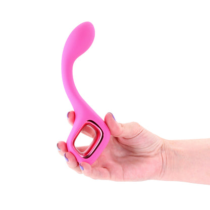 Pretty in Pink Lace - Pink 18.7 cm USB Rechargeable Vibrator