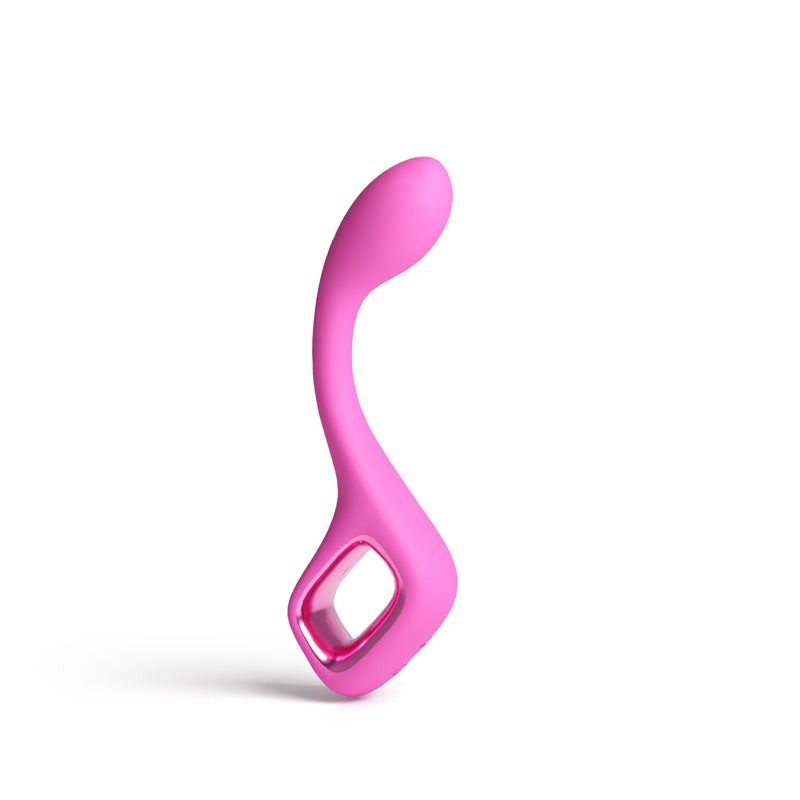 Pretty in Pink Lace - Pink 18.7 cm USB Rechargeable Vibrator