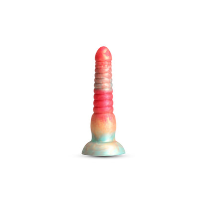 Colours Stacked - 6'' Dildo - Red/Gold 16 cm Fantasy Dildo