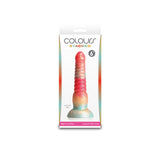 Colours Stacked - 6'' Dildo - Red/Gold - Red/Gold 16 cm Fantasy Dildo - Image 4