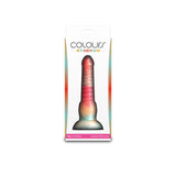 Colours Stacked - 6'' Dildo - Red/Gold - Red/Gold 16 cm Fantasy Dildo - Image 5