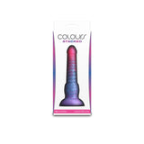 Colours Stacked - 6'' Dildo - Pink/Blue - Pink/Blue 16 cm Fantasy Dildo - Image 5