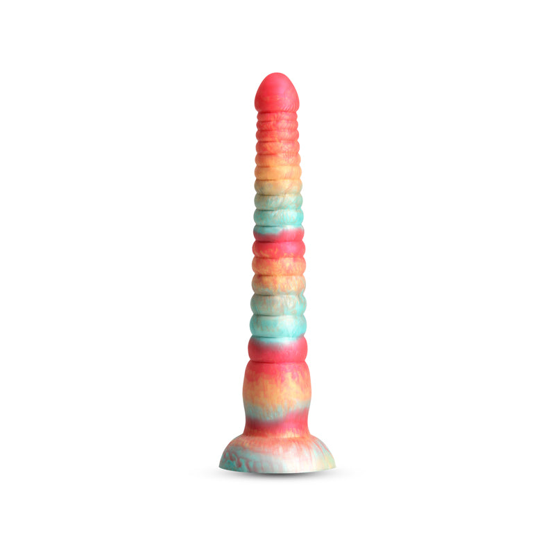 Colours Stacked - 9'' Dildo - Red/Gold 23 cm Fantasy Dildo