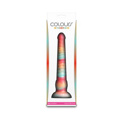 Colours Stacked - 9'' Dildo - Red/Gold 23 cm Fantasy Dildo