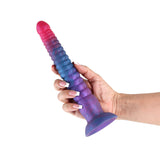 Colours Stacked - 9'' Dildo - Pink/Blue - Pink/Blue 23 cm Fantasy Dildo - Image 2