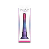 Colours Stacked - 9'' Dildo - Pink/Blue - Pink/Blue 23 cm Fantasy Dildo - Image 5