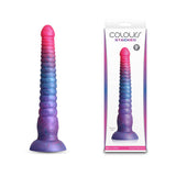 Colours Stacked - 9'' Dildo - Pink/Blue - Pink/Blue 23 cm Fantasy Dildo - Image 1