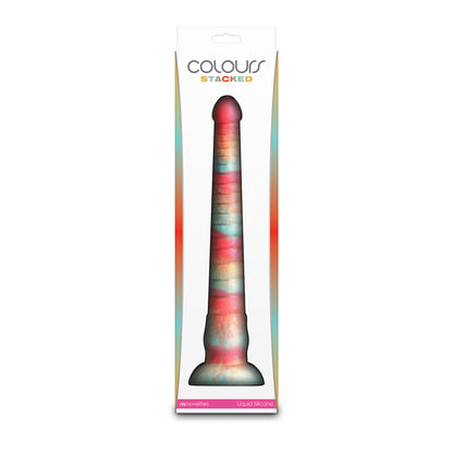 Colours Stacked - 12'' Dildo - Red/Gold 30.6 cm Fantasy Dildo