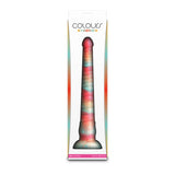 Colours Stacked - 12'' Dildo - Red/Gold - Red/Gold 30.6 cm Fantasy Dildo - Image 5