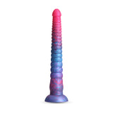 Colours Stacked - 12'' Dildo - Pink/Blue - Pink/Blue 30.6 cm Fantasy Dildo - Image 3