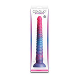 Colours Stacked - 12'' Dildo - Pink/Blue - Pink/Blue 30.6 cm Fantasy Dildo - Image 4