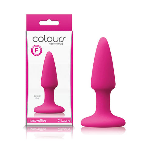 Colours Pleasures - Pink Mini Butt Plug - Image 1
