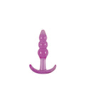 Jelly Rancher Ripple T-Plug - Purple - Purple 10.9 cm (4.3'') Butt Plug