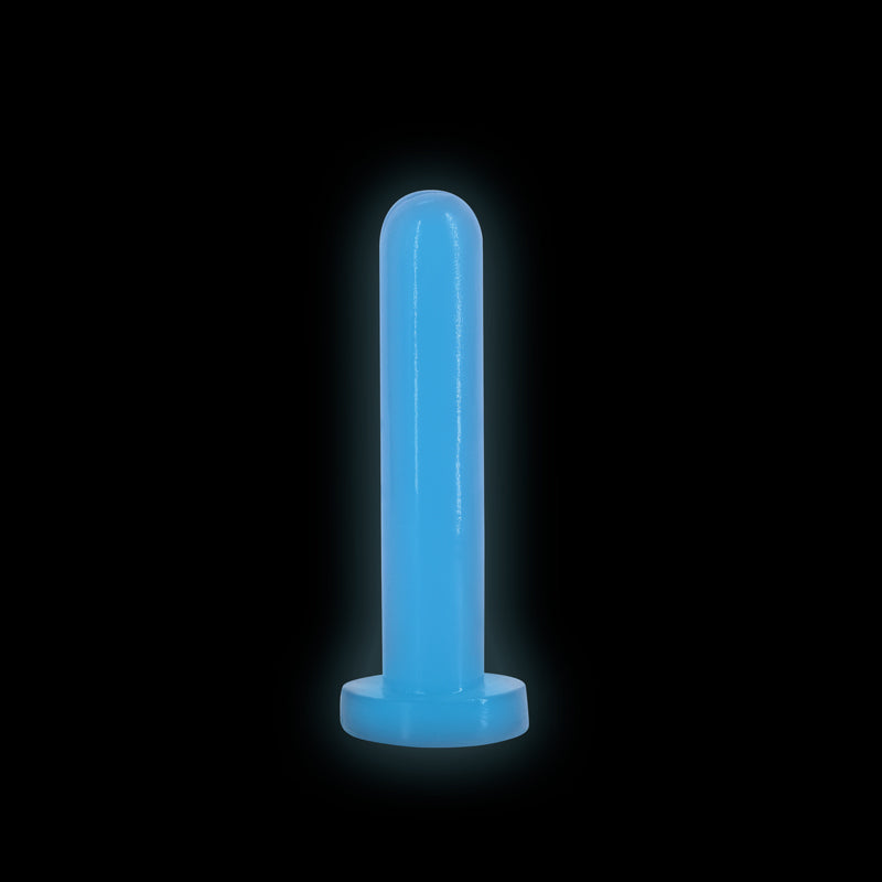 Firefly - Thrill - Blue - Small - Glow in Dark Blue Small Dildo