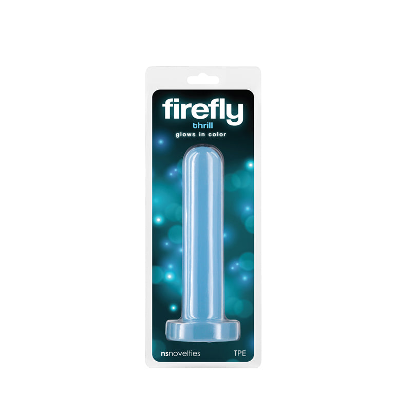 Firefly - Thrill - Blue - Small - Glow in Dark Blue Small Dildo