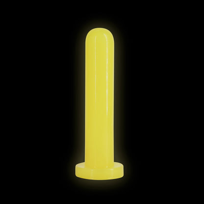 Firefly - Thrill - Yellow - Large - Glow in Dark Yellow Large Dildo