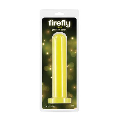 Firefly - Thrill - Yellow - Large - Glow in Dark Yellow Large Dildo