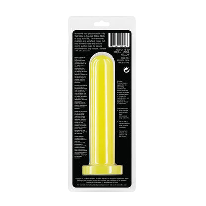 Firefly - Thrill - Yellow - Large - Glow in Dark Yellow Large Dildo