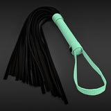 GLO Bondage Flogger - Glow In Dark Whip - Image 1