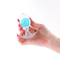 Glams Cosmic - Medium - Blue - Clear/Blue 9.5 cm Small Butt Plug