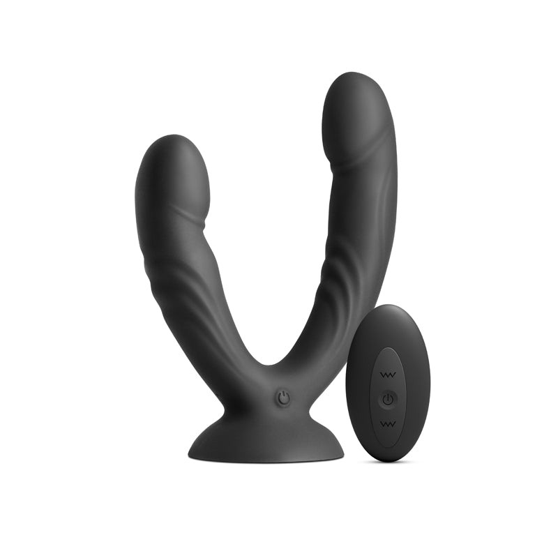 INYA Duet - Black Vibrating Double Dildo