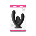 INYA Duet - Black - Black USB Rechargeable Vibrating Double Dildo with Wireless Remote