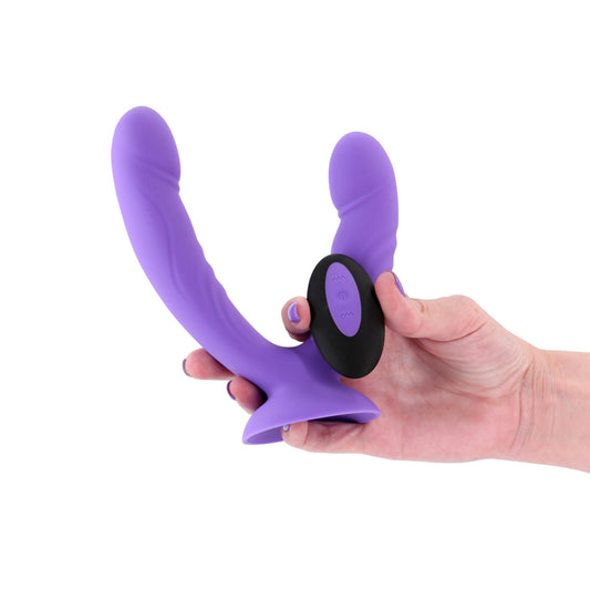 INYA Duet - Purple Vibrating Double Dildo