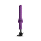 INYA Super Stroker - Purple - Purple 36.8 cm USB Rechargeable Thrusting Vibrator with Remote Control & Stand - Image 4