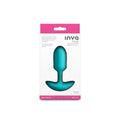 INYA Pulse - Teal - Teal 11 cm USB Rechargeable Vibrating Butt Plug