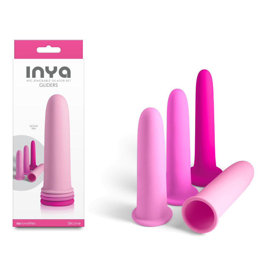 INYA Gliders - Pink 4 Piece Dilator Set